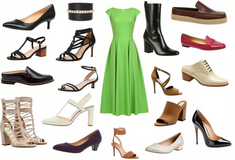 Green dress